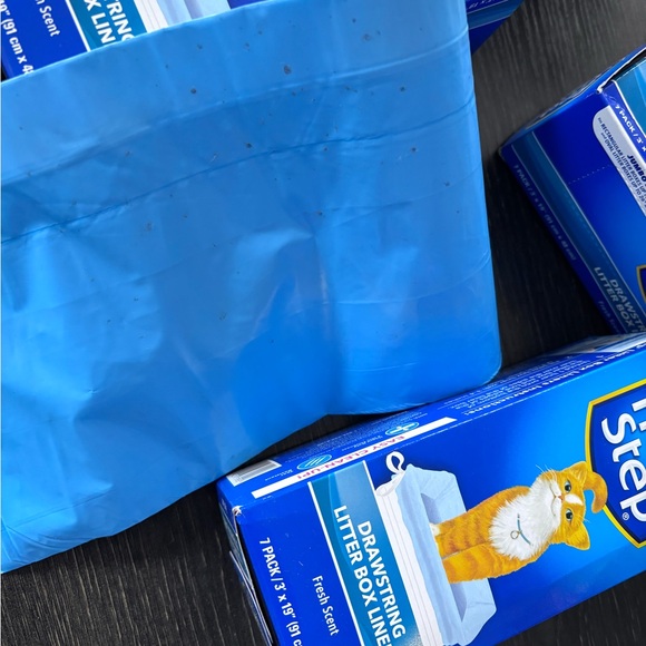 Fresh Step Drawstring Litter Box Liners - Picture 2 of 2